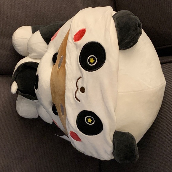 Dashing Nova Large Shiba Bobba Sipping Plush Pillow - 55cm  NwT - Picture 6 of 14